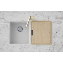 435mm x 372mm Phoenix Series Ash Wood Chopping Board